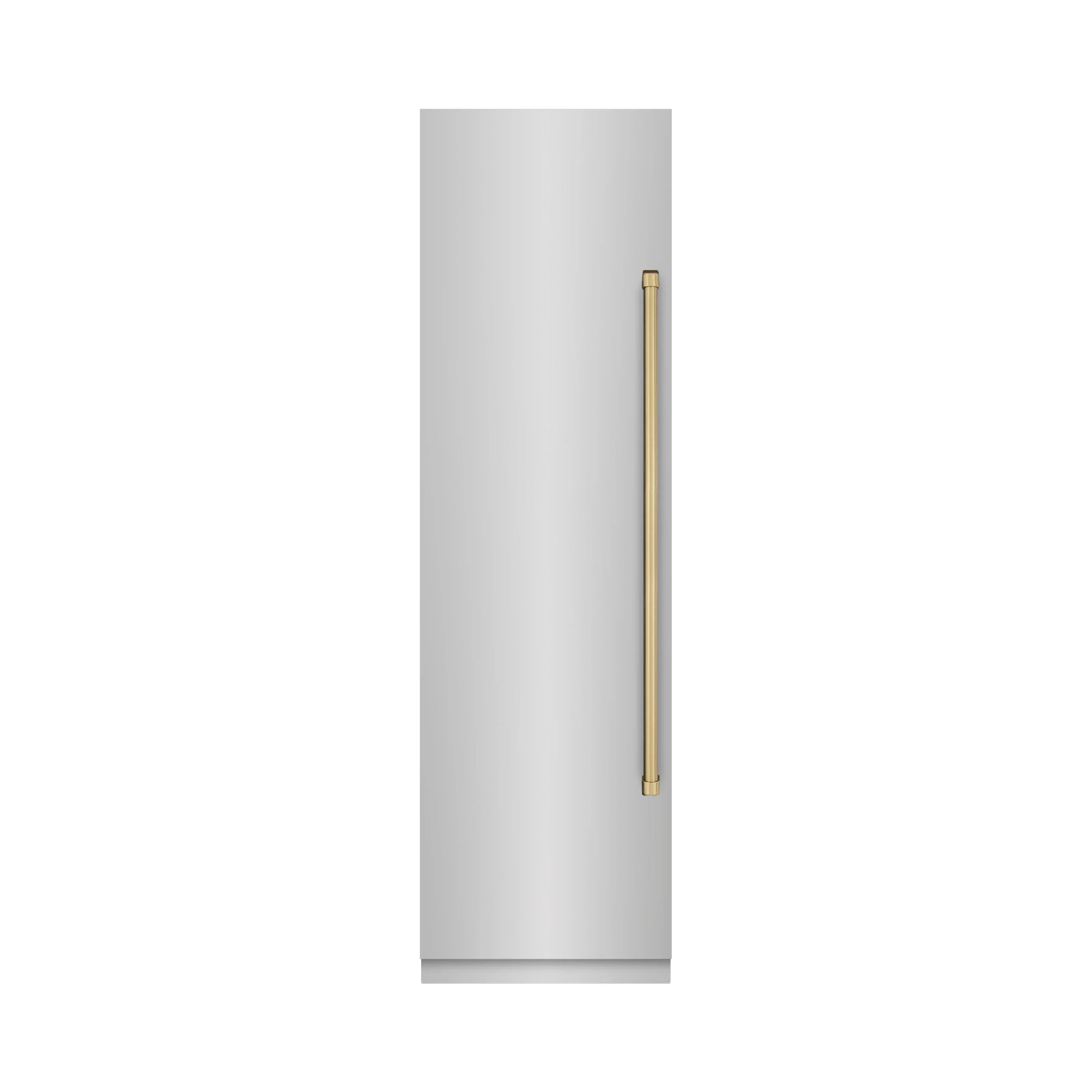 ZLINE 54-Inch Column 16.7 Cu. Ft. Refrigerator and 12.4 Cu. Ft. Freezer in Stainless Steel with Champagne Bronze Accent - Image 12