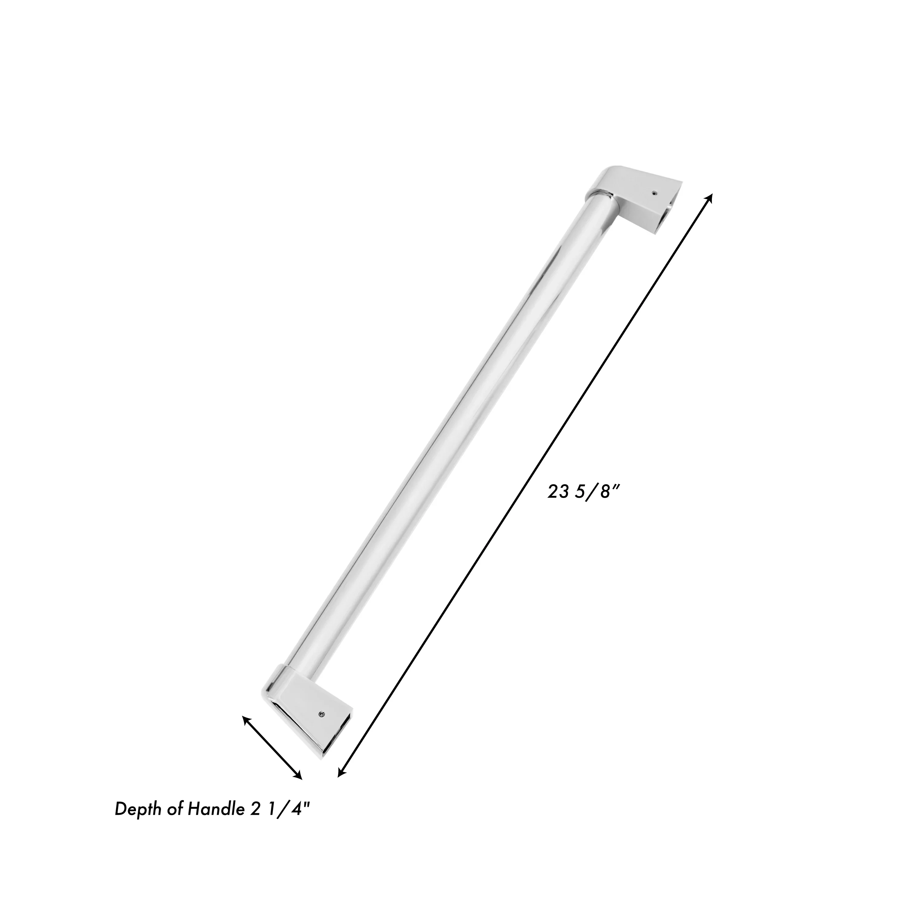 ZLINE 618mm Handle For Wine And Beverage Coolers And Ice Makers in Matte Black (RWVHZ618-MB) - Image 2