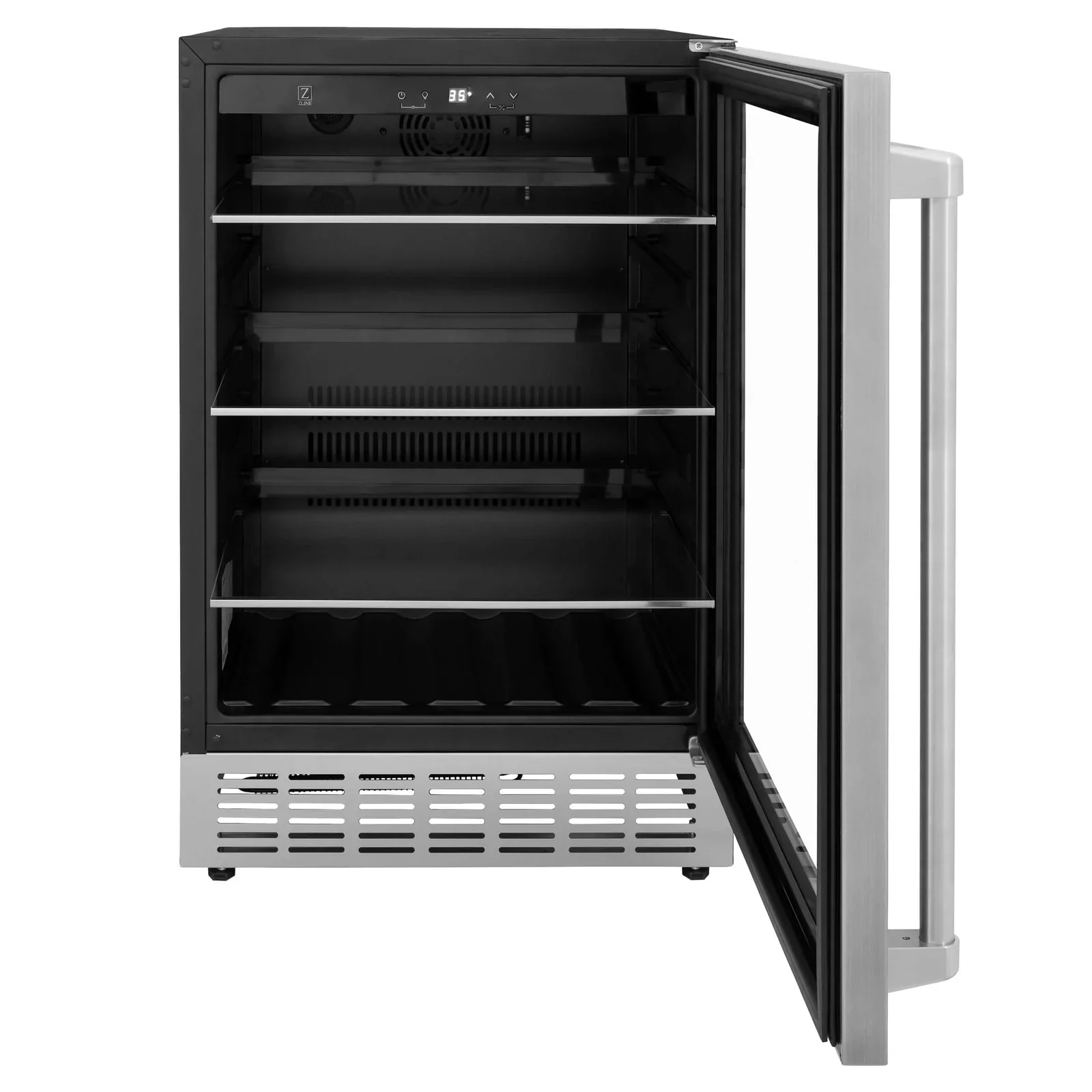 ZLINE Appliance Package - 36-Inch Dual Fuel Range, Range Hood, Microwave Drawer, Tall Tub Dishwasher and Beverage Fridge in Stainless Steel (5KP-RARH36-MWDWV-RBV) - Image 48