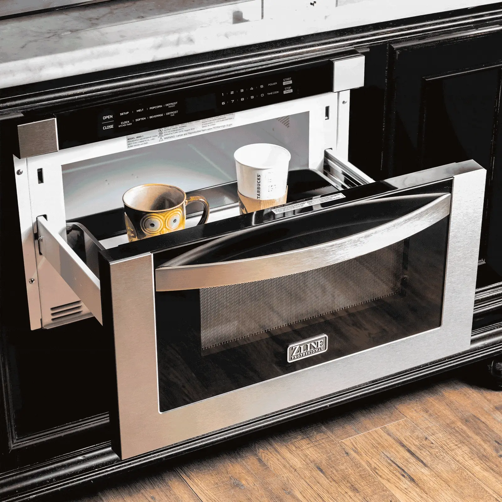 ZLINE Appliance Package - 36-Inch Dual Fuel Range, Refrigerator, Range Hood, Microwave Drawer, Tall Tub Dishwasher and Wine Cooler (6KPR-RARH36-MWDWV-RWV) - Image 32