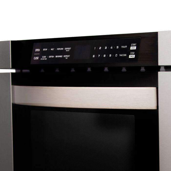 ZLINE Appliance Package - 36-Inch Dual Fuel Range, Refrigerator, Range Hood, Microwave Drawer, Tall Tub Dishwasher and Wine Cooler (6KPR-RARH36-MWDWV-RWV) - Image 35