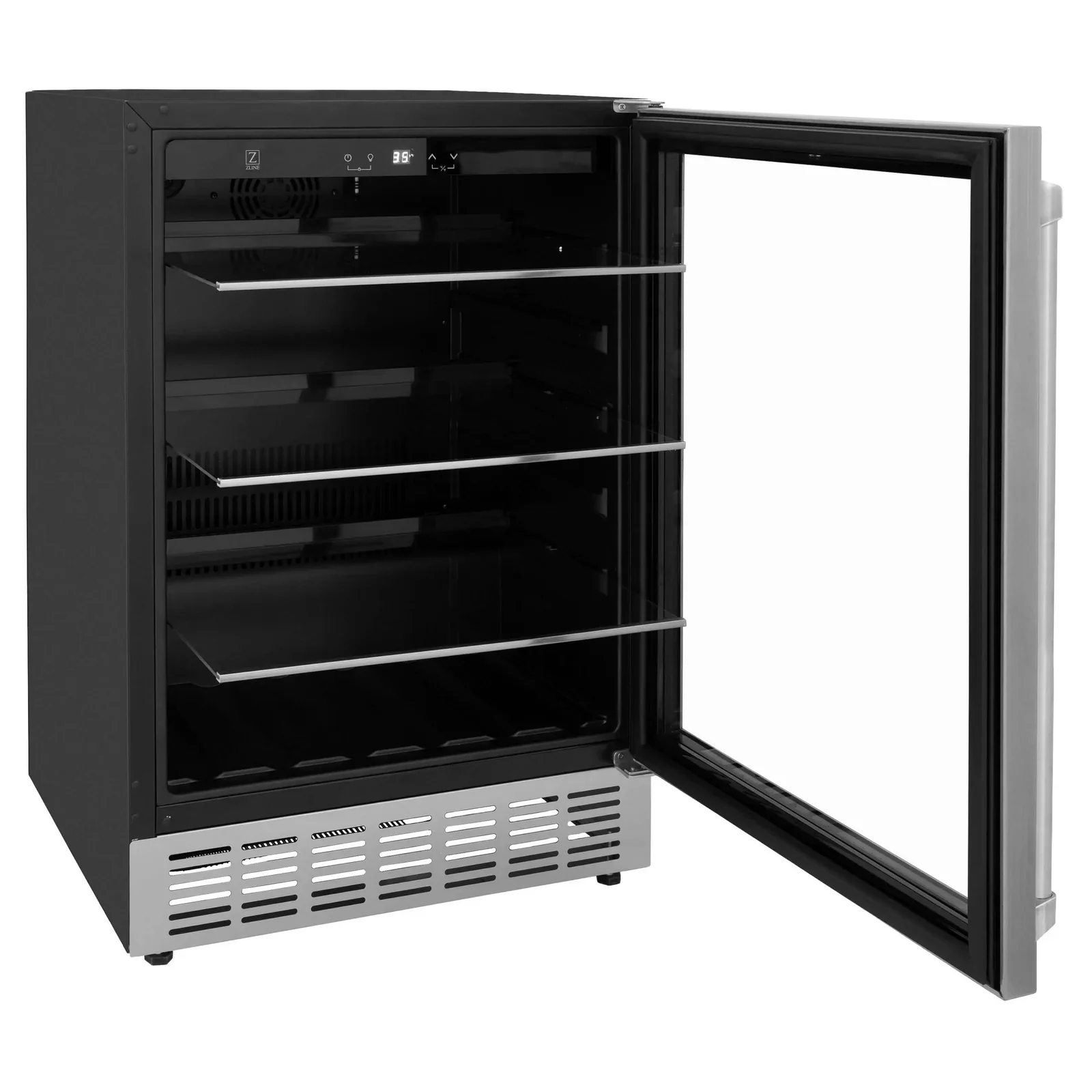 ZLINE Appliance Package - 36-Inch Gas Range, Range Hood, Microwave Drawer, Tall Tub Dishwasher and Beverage Fridge in Stainless Steel (5KP-SGRRH36-MWDWV-RBV) - Image 40