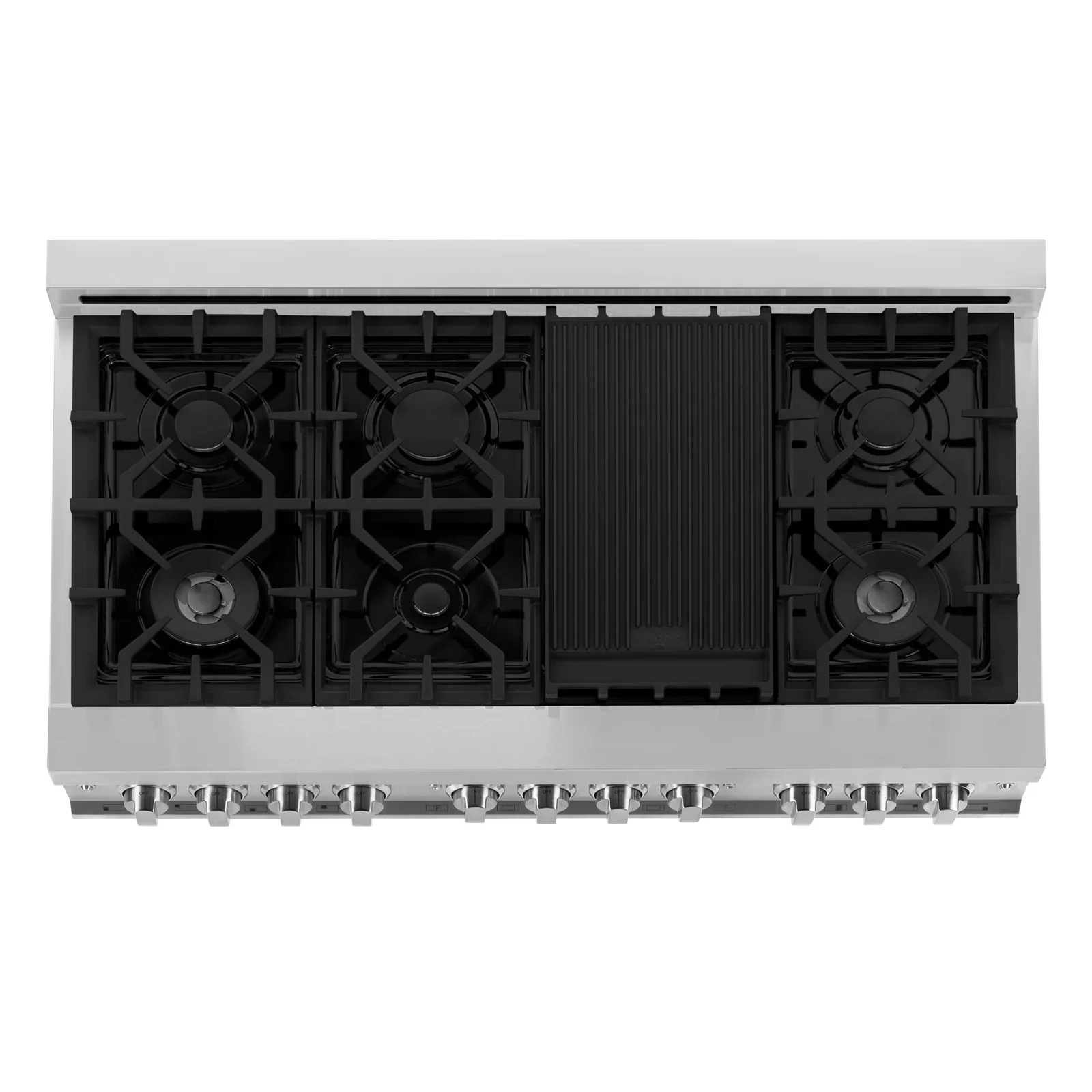 ZLINE Appliance Package - 48-Inch Dual Fuel Range, Range Hood, Microwave Drawer, Tall Tub Dishwasher and Beverage Fridge in Stainless Steel (5KP-RARH48-MWDWV-RBV) - Image 8