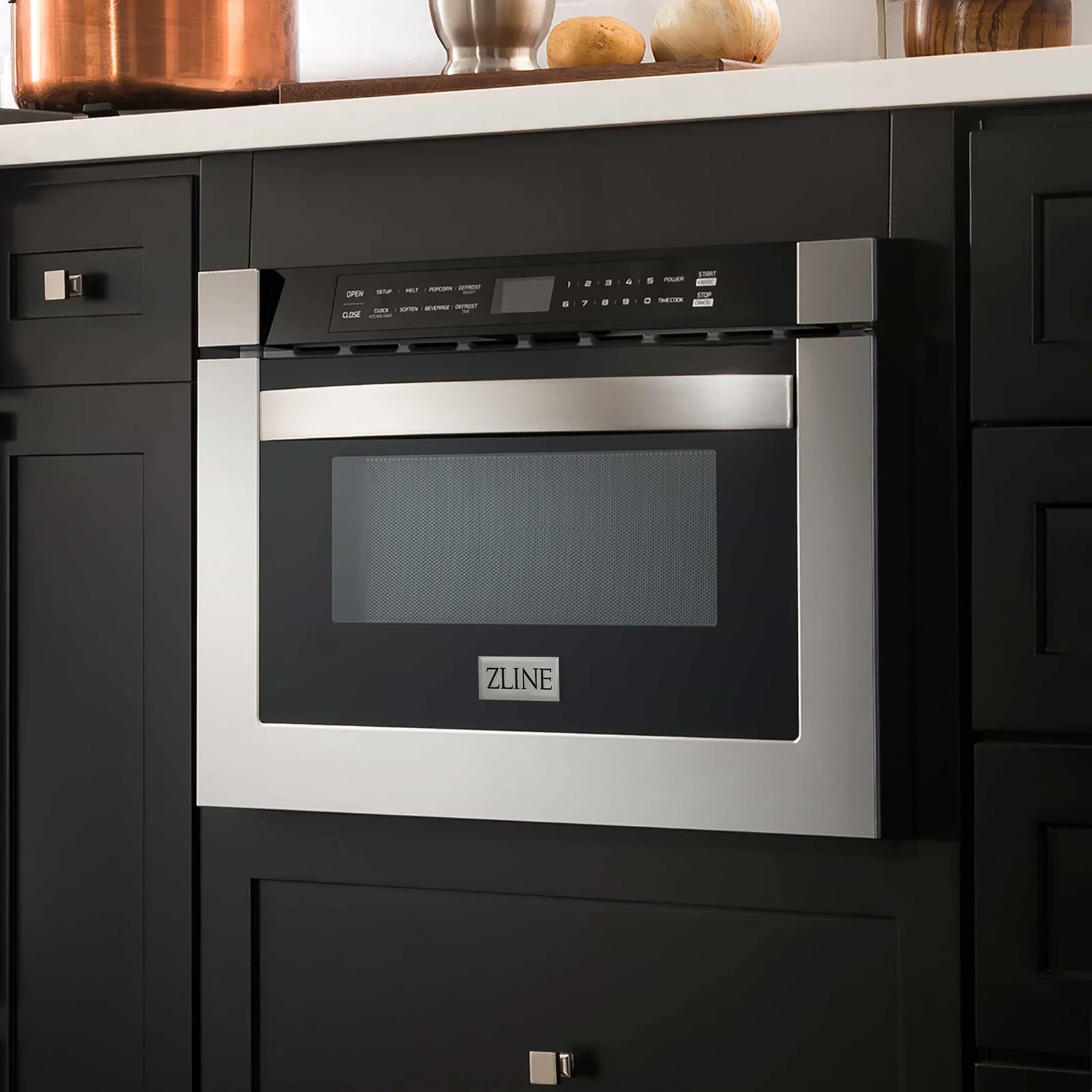 ZLINE Appliance Package - 48-Inch Dual Fuel Range, Refrigerator, Range Hood, Microwave Drawer, Tall Tub Dishwasher and Wine Cooler in Stainless Steel (6KPR-RARH48-MWDWV-RWV) - Image 32
