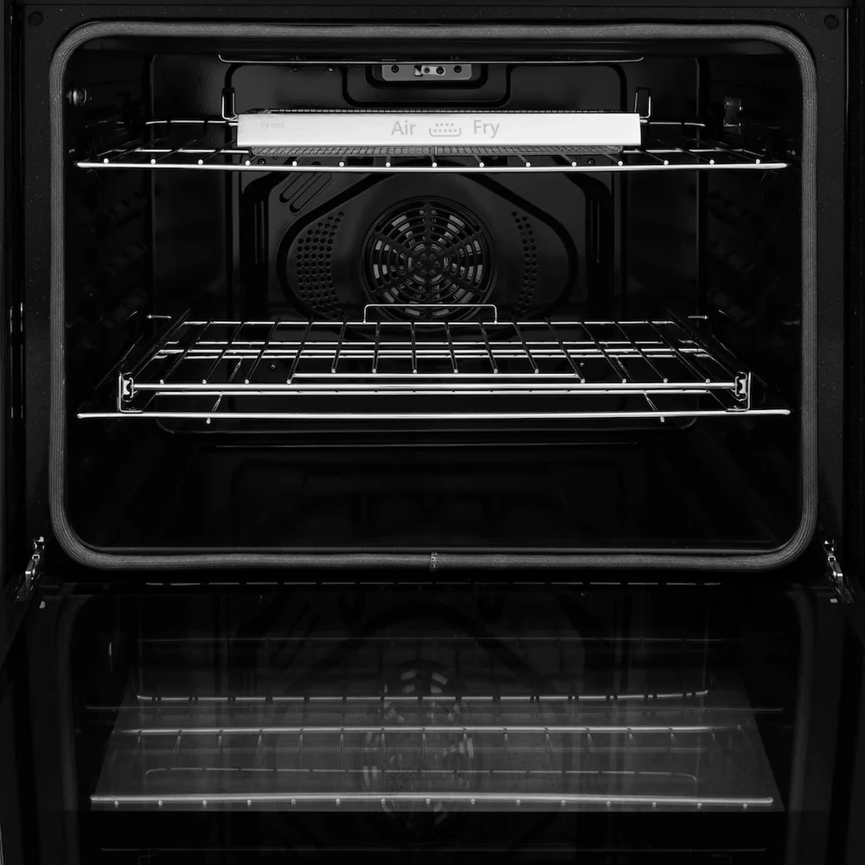 ZLINE Autograph 30-Inch True Convection Single Wall Oven in Black Stainless Steel with Gold Helix Handle (WASBZ-30-KG) - Image 12