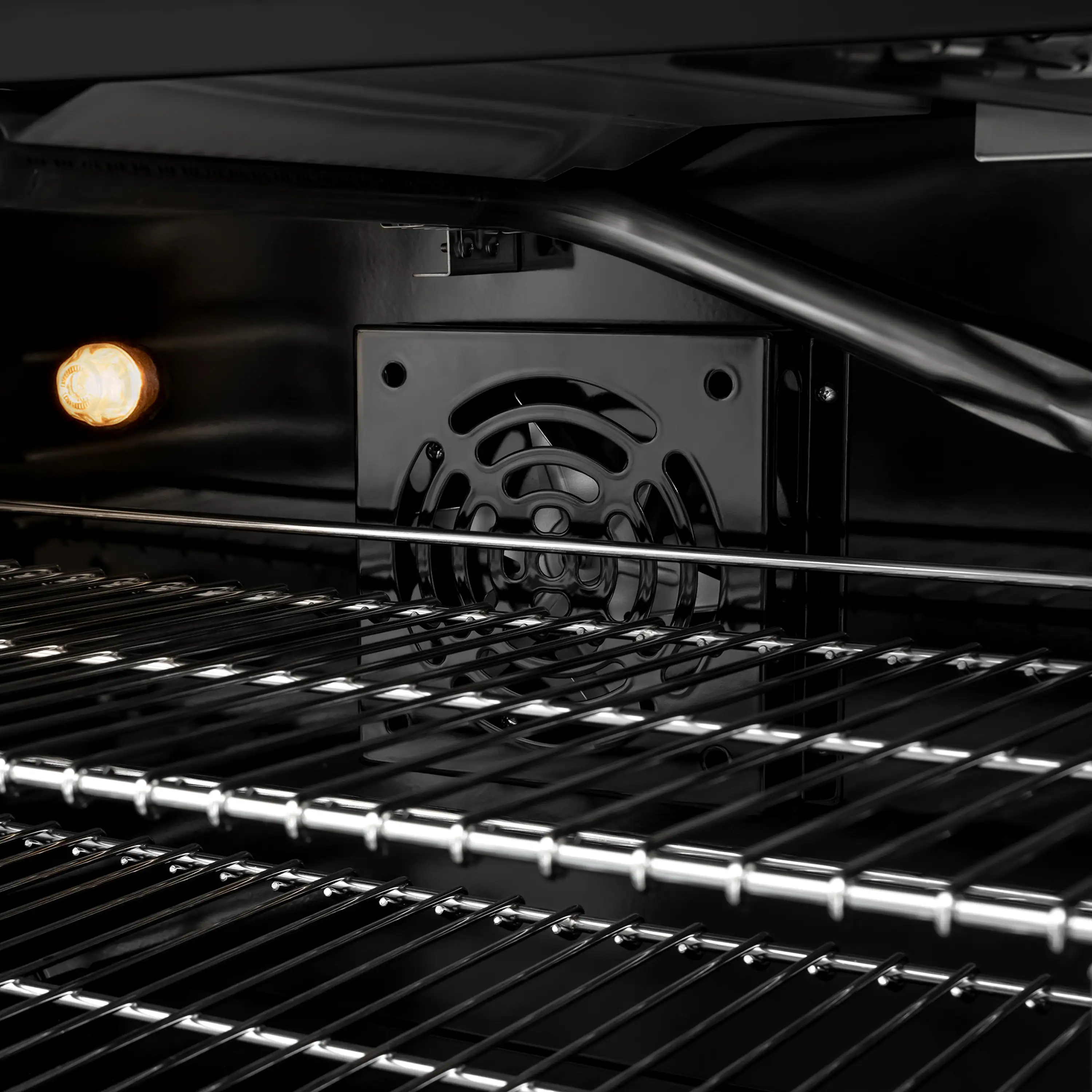 ZLINE Autograph 30-Inch 4.2 Cu. Ft. Paramount Gas Range with 4 Burner DuoPro Cooktop in Black Satin and Champagne Accents (PSGRBSZ-30-CB) - Image 8