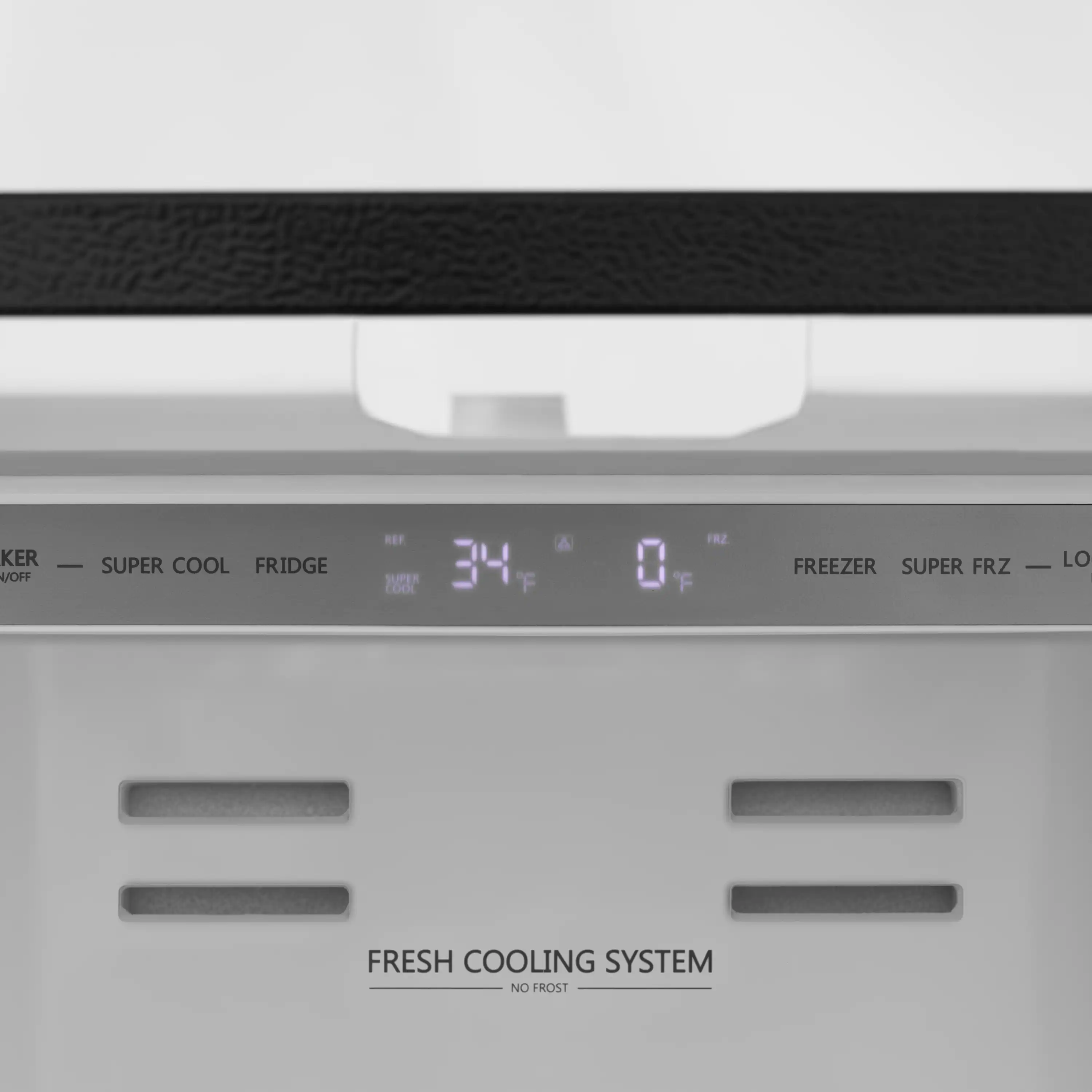 ZLINE Autograph 36-Inch Counter-Depth Refrigerator in Stainless Steel and Nickel Helix Handles (RFMZ-36-KPN) - Image 14