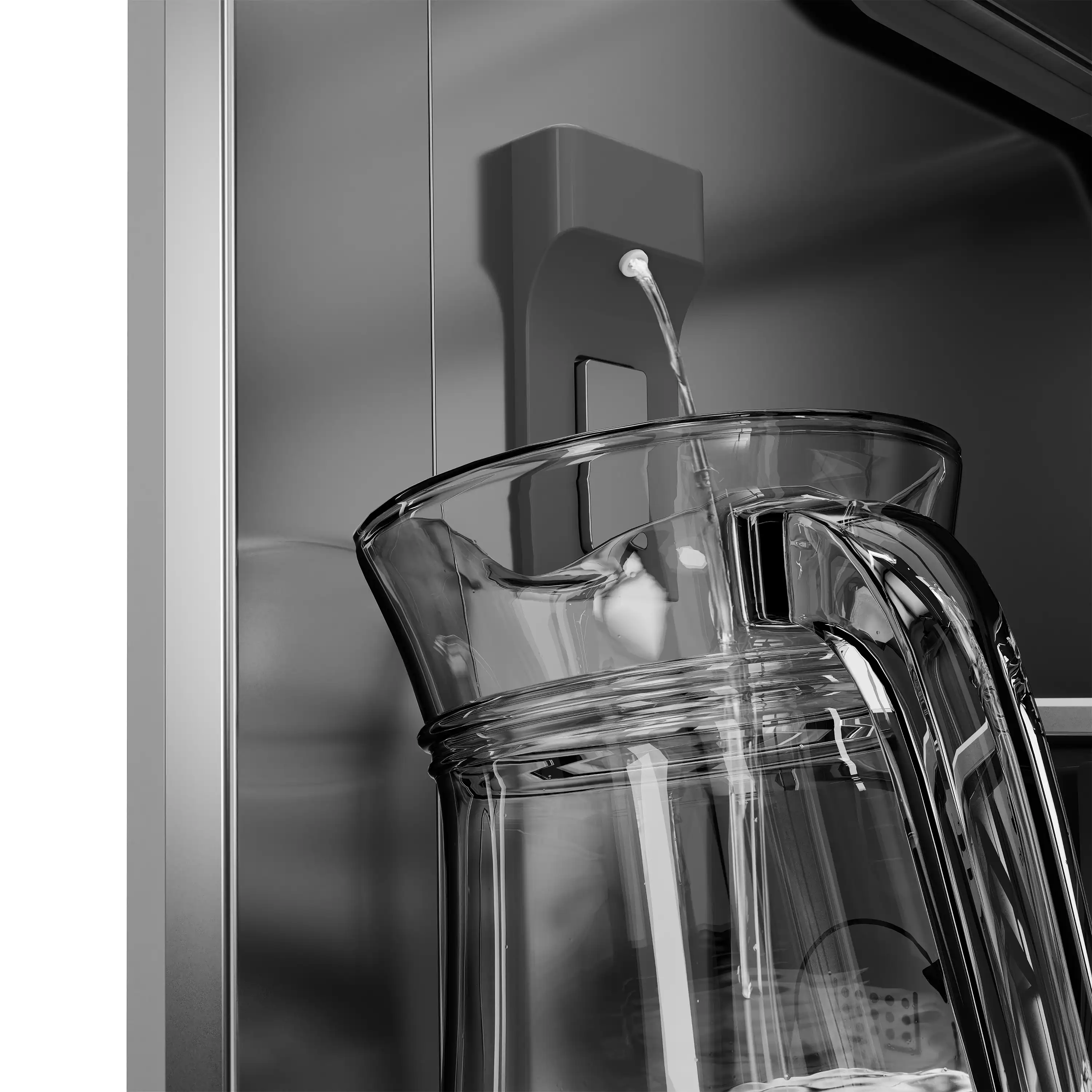 ZLINE Autograph 36-Inch French Door Refrigerator with Stainless Interior and Gold Helix Handles (SRBIVZ-30436KG) - Image 15