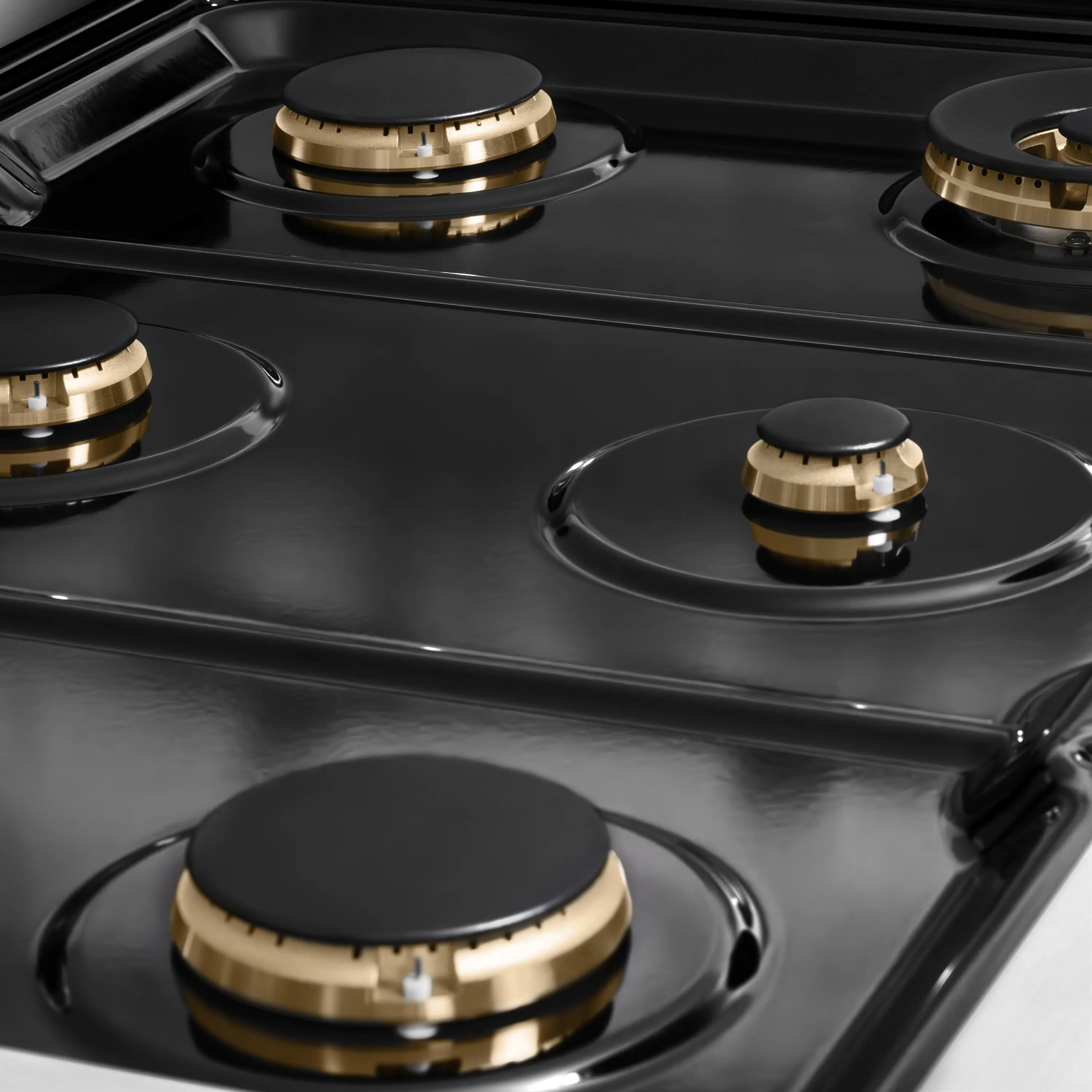ZLINE Autograph 36-Inch Paramount Dual Fuel Range in Stainless Steel with Nickel Helix Handle (SDRZ-36-KPN) - Image 8