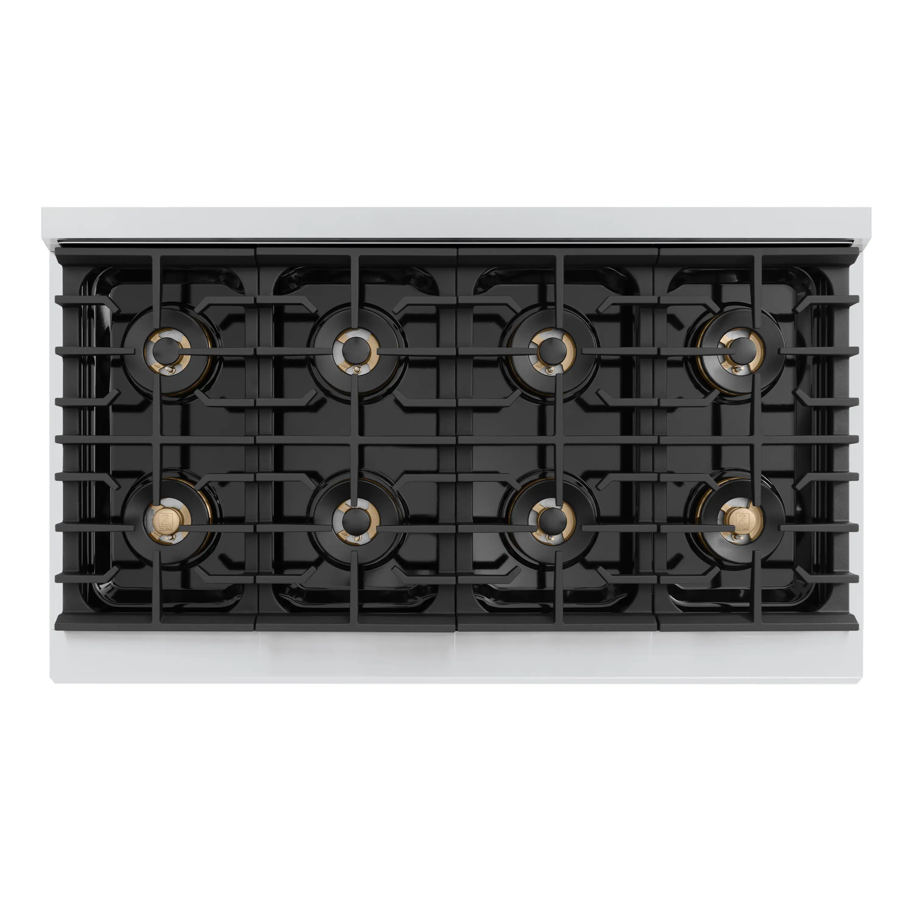 ZLINE Autograph 48-Inch Paramount DuoPro Gas Range in Stainless Steel with Gold Helix Handles (PSGRZ-48-KG) - Image 5
