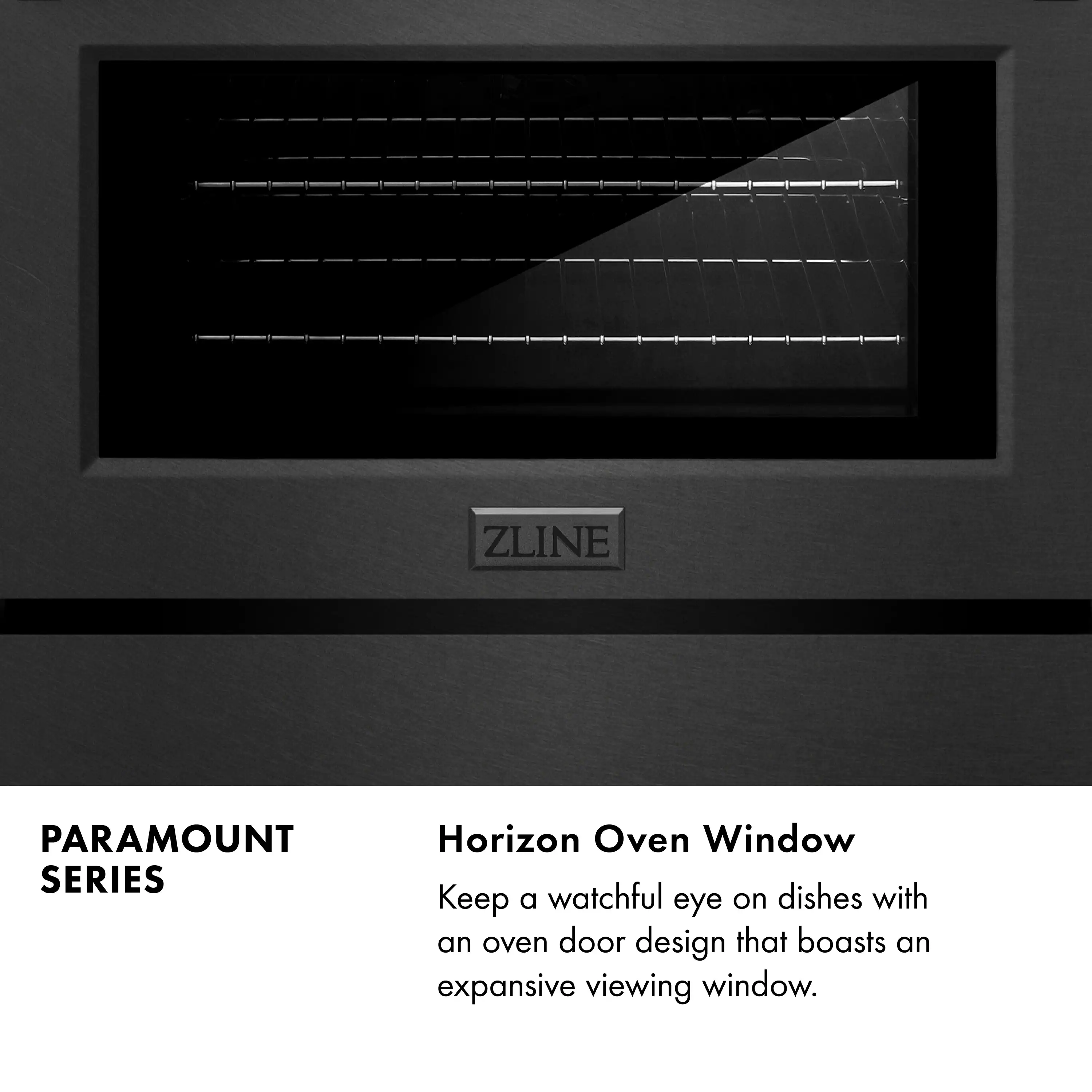 ZLINE Autograph 48-Inch 6.7 Cu. Ft. Paramount Dual Fuel Range with 8 Burner Gas Cooktop in Black Satin and Gold Accents (SDRBSZ-48-G) - Image 11