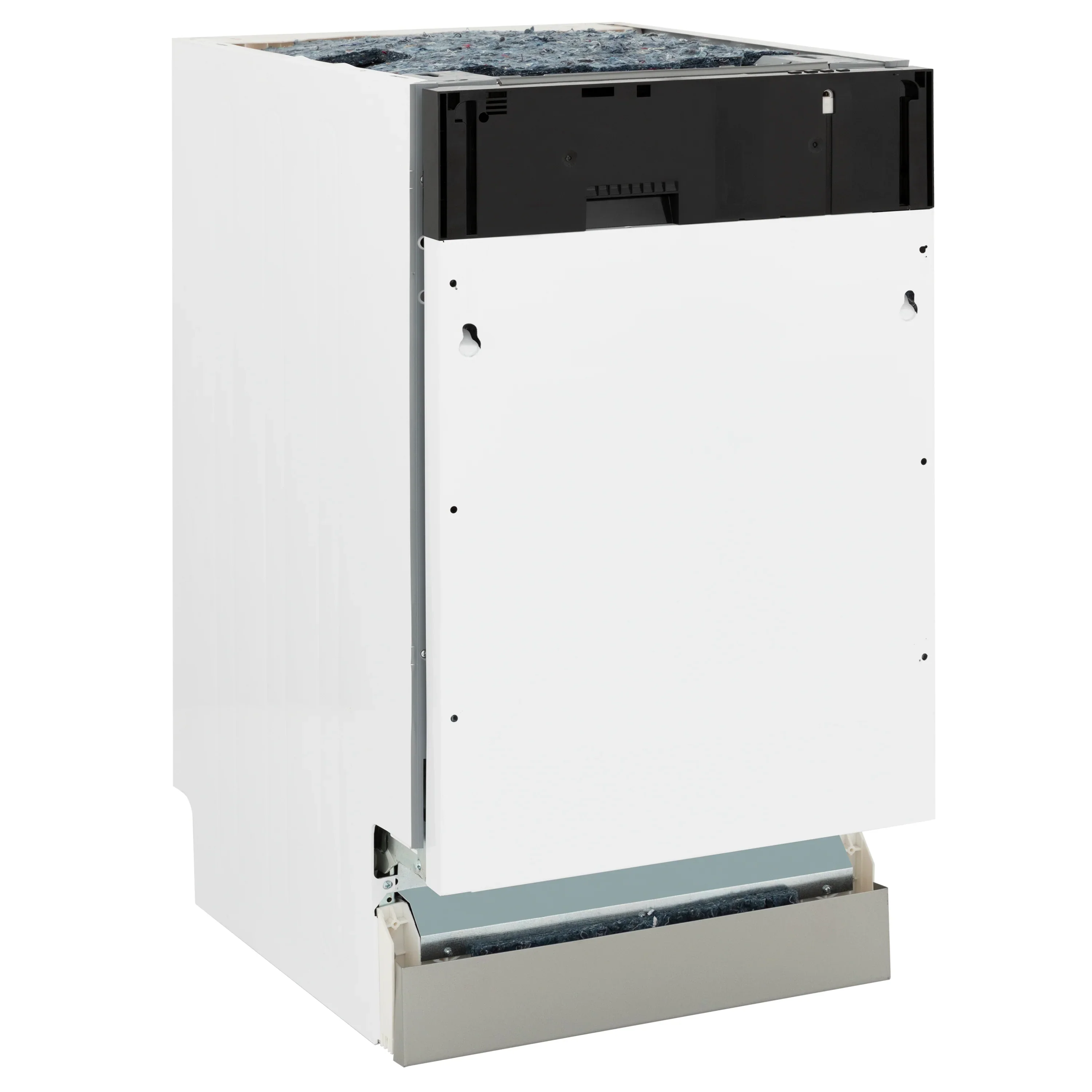 ZLINE Autograph Edition 18-Inch Tallac Series 3rd Rack Top Control Dishwasher in Custom Panel Ready with Champagne Bronze Handle (DWVZ-18-CB) - Image 7