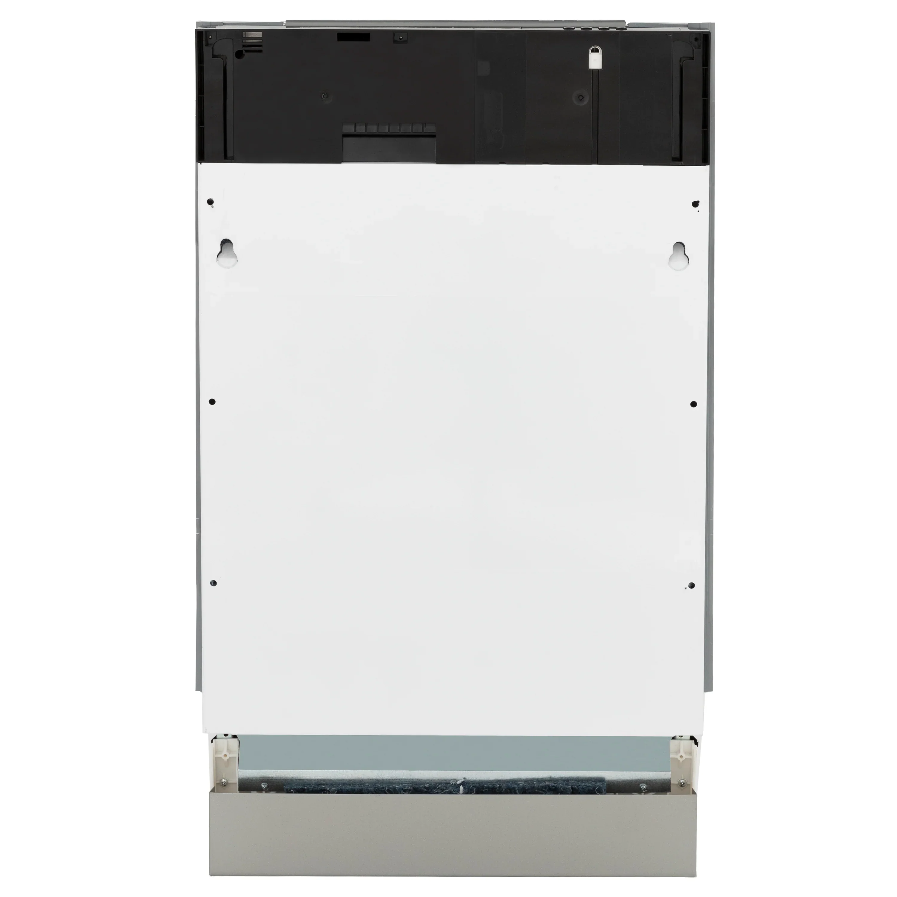 ZLINE Autograph Edition 18-Inch Tallac Series 3rd Rack Top Control Dishwasher in Custom Panel Ready with Matte Black Handle (DWVZ-18-MB) - Image 6