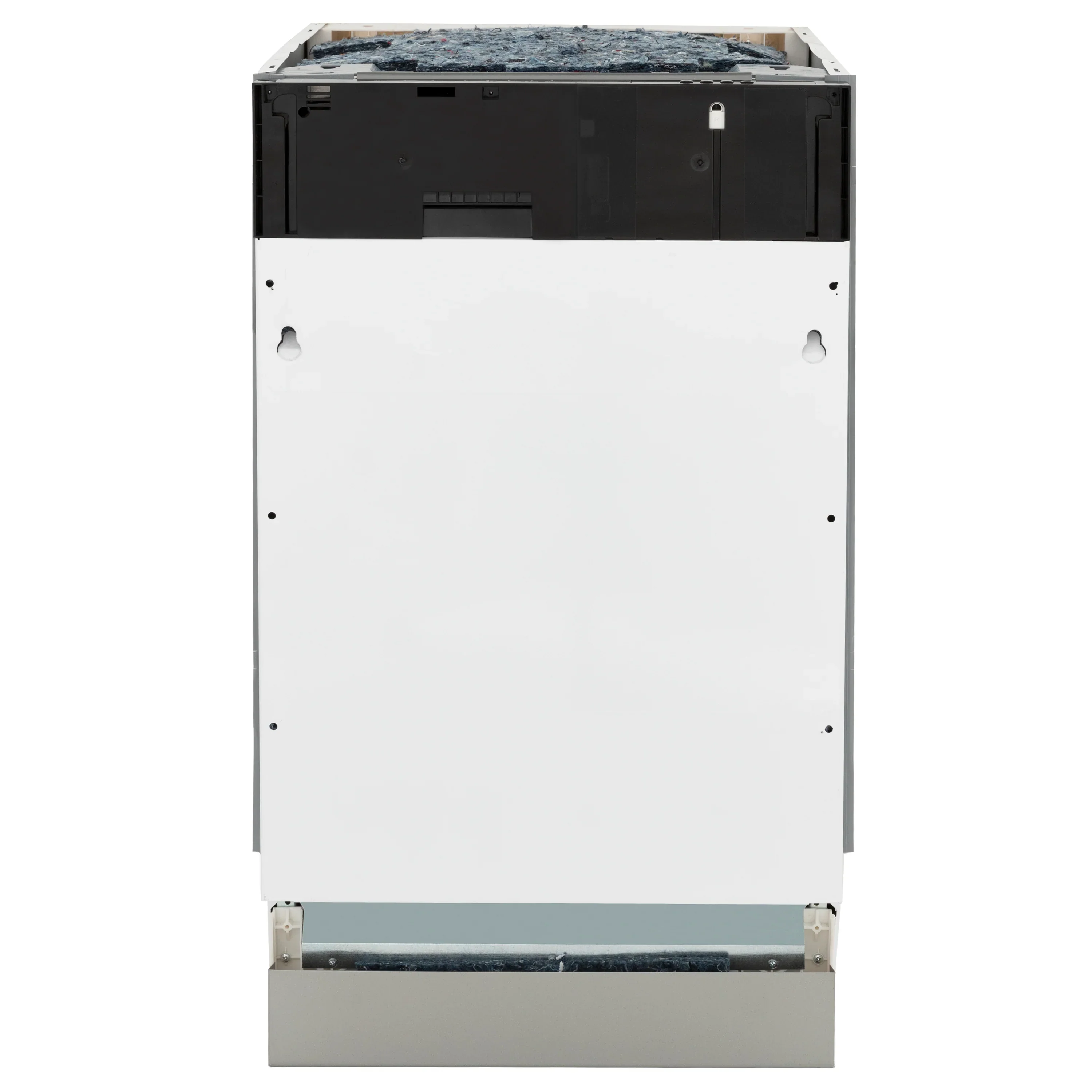 ZLINE Autograph Edition 18-Inch Tallac Series 3rd Rack Top Control Dishwasher in Custom Panel Ready with Polished Gold Handle (DWVZ-18-G) - Image 6