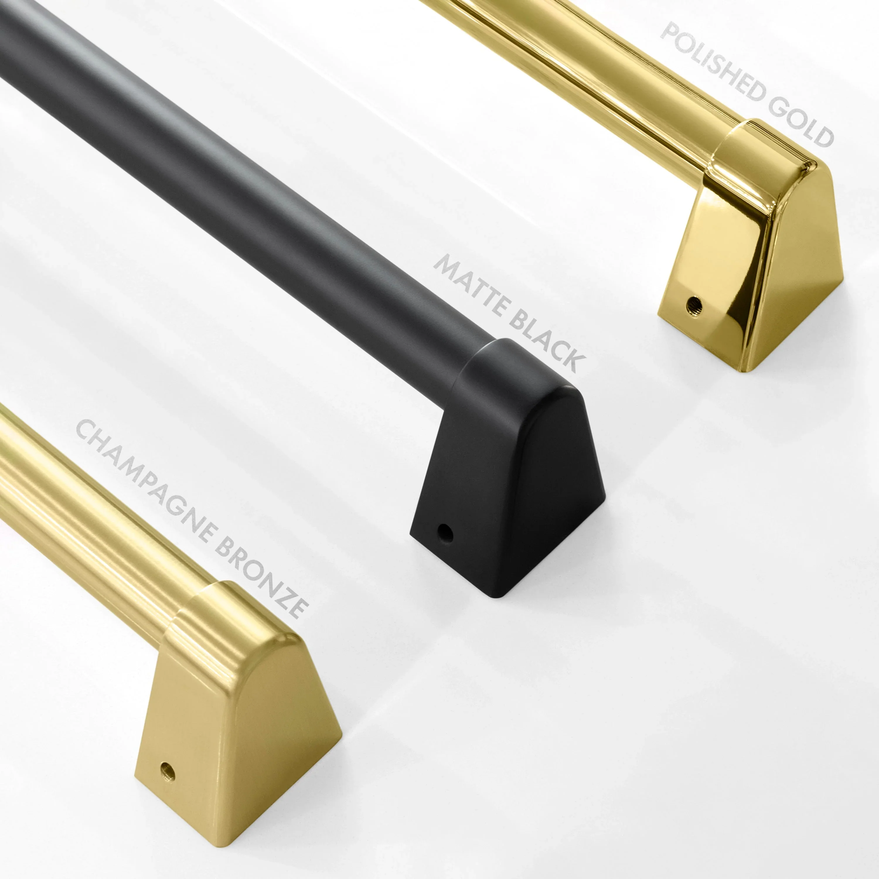 ZLINE Autograph Edition 18-Inch 9.0 Cu. Ft. Triple Zone 68 Bottle Right Hinge Column Wine Cooler in Black Stainless Steel with Champagne Bronze Accents (RCWVRZ-BS-18-CB) - Image 2