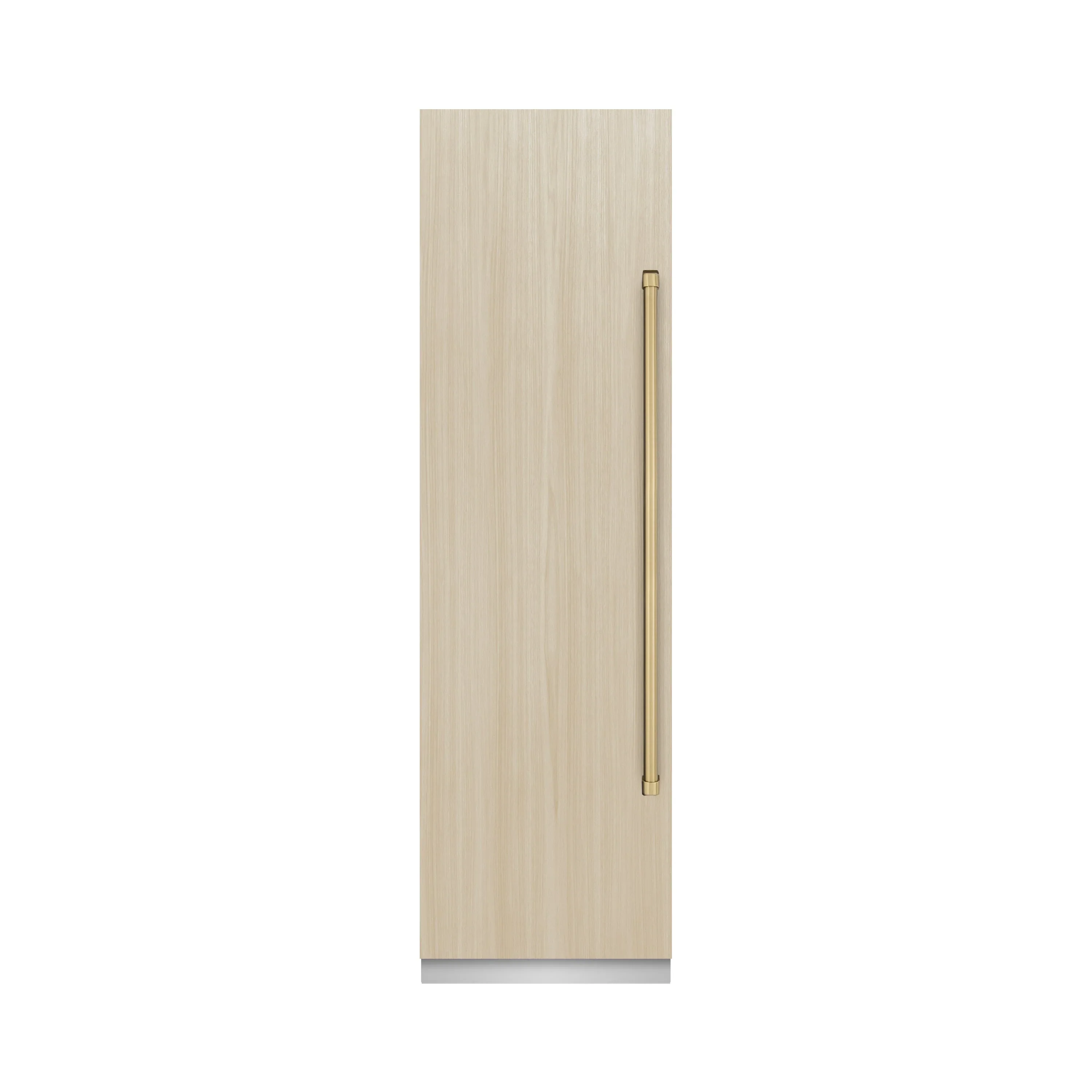 ZLINE Autograph Edition 24-Inch 12.4 Cu. Ft. Panel Ready Column Freezer with Graphite Gray Interior and Champagne Bronze Accents (RBCFVZ-24-CB) - Image 3