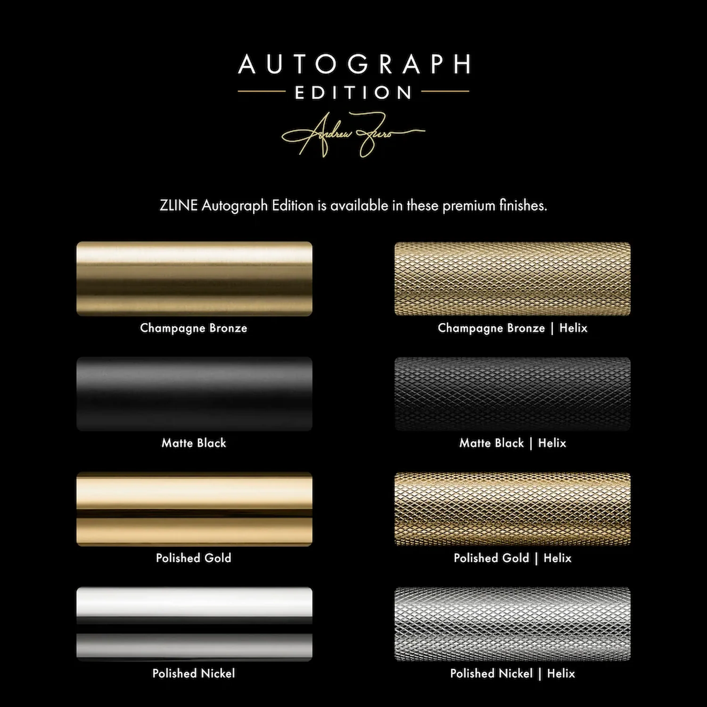 ZLINE Autograph Edition 24-Inch Touchstone Refrigerator Drawer in Black Matte and Champagne Bronze Handles (RDSOZ-BLM-24-CB) - Image 11