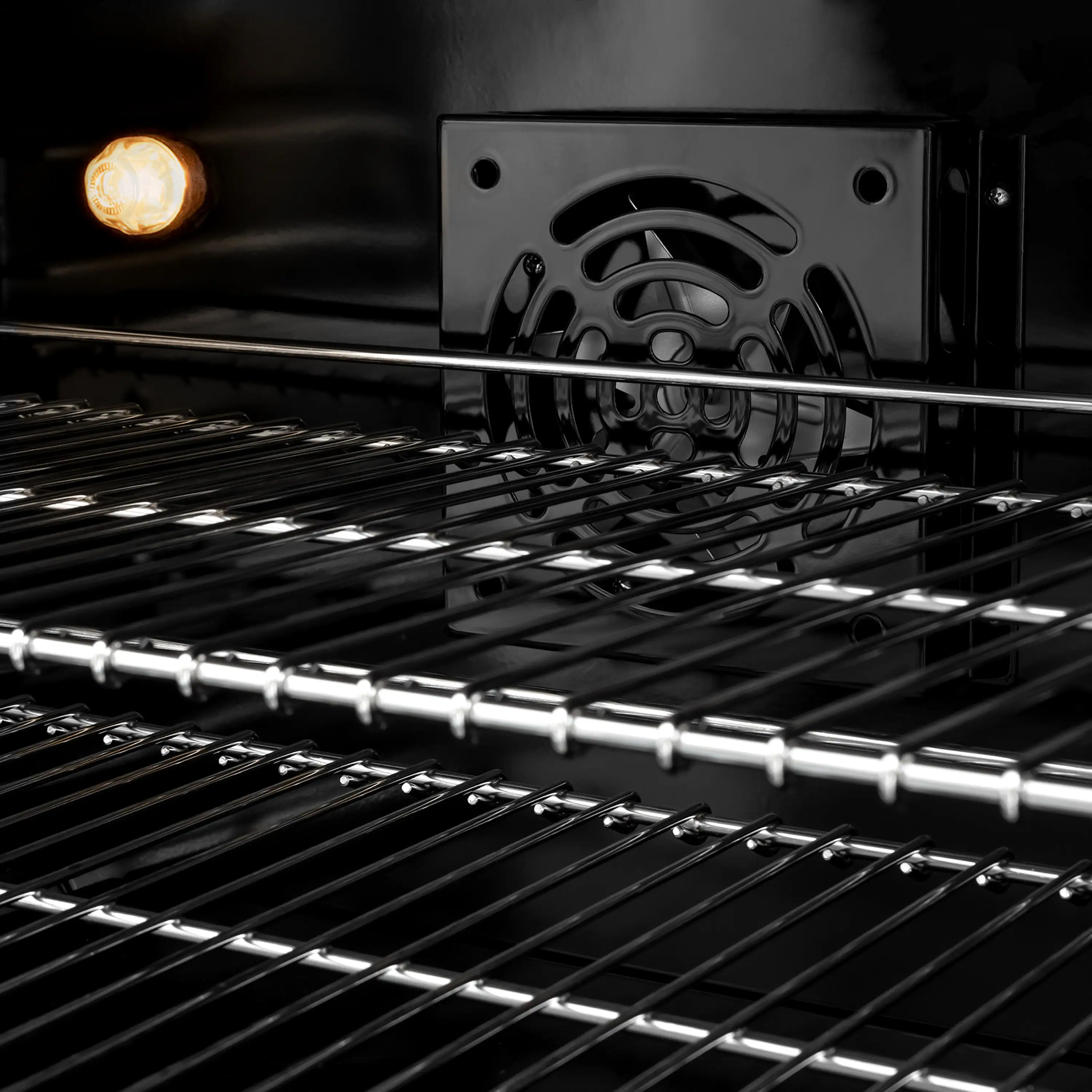 ZLINE Autograph Edition 36-Inch 5.2 Cu. Ft. Paramount Induction Range with 5 Element Cooktop and Electric Convection Oven in Stainless Steel with White Matte Door and Champagne Bronze Accents (SINRZ-WM-36-CB) - Image 6