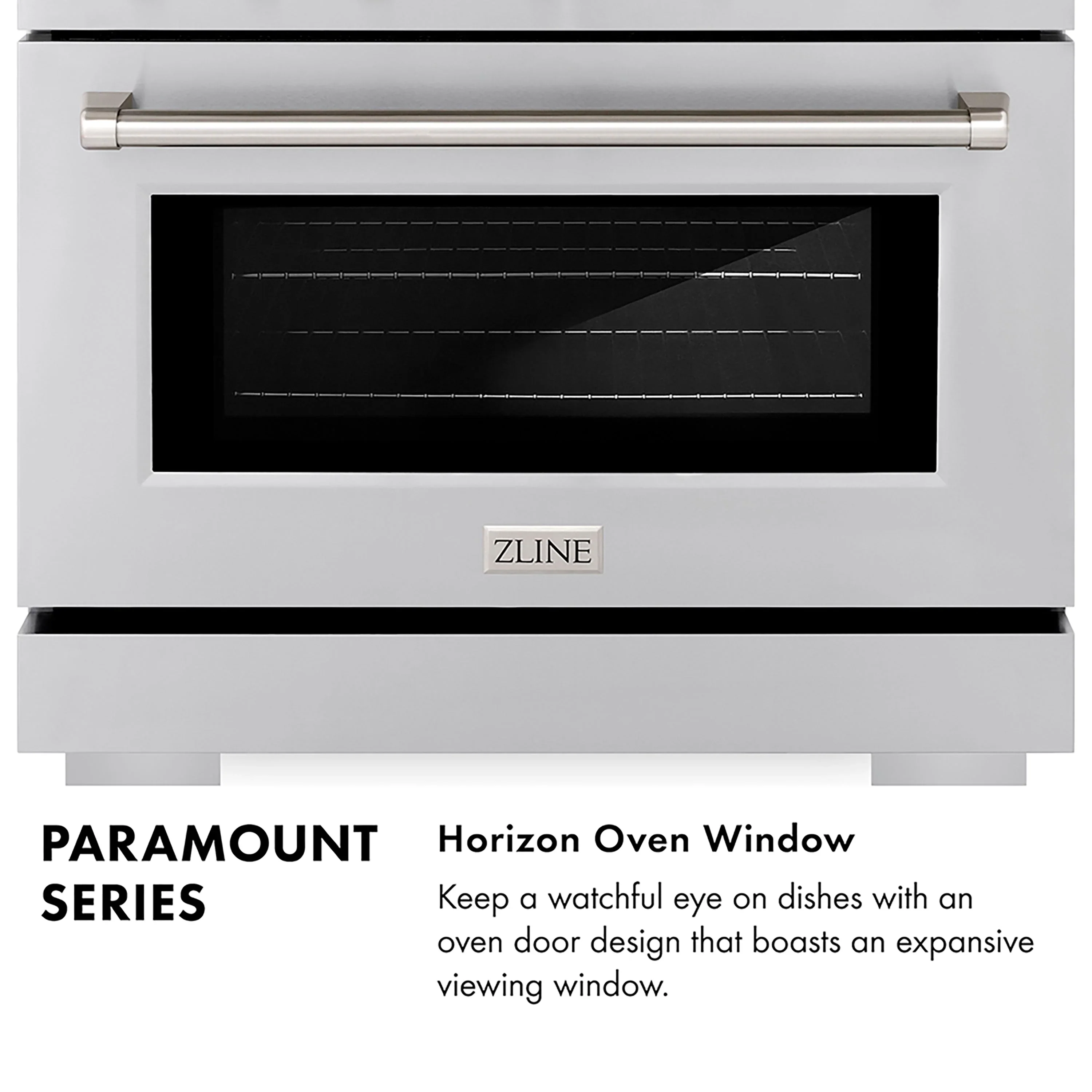 ZLINE Autograph Edition 48-Inch 6.7 cu. ft. Paramount Gas Range with 8 Burner DuoPro™ Cooktop and Dual Ovens in Satin Stainless Steel and Polished Gold Accents (PSGRSZ-48-G) - Image 12