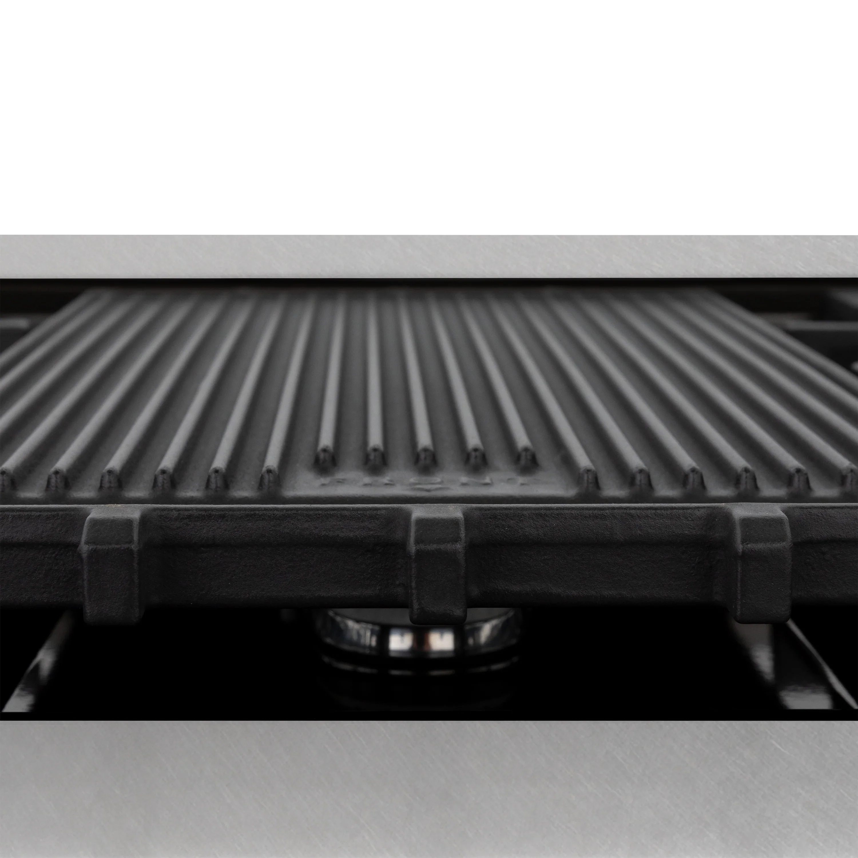 ZLINE Legacy Series Autograph Edition 48-inch Dual Fuel Range with Gas Stove and 6.0 Cu. Ft. Electric Oven in Fingerprint Resistant DuraSnow® Stainless Steel with Black Matte Door and Champagne Bronze Accents (RASZ-BLM-48-CB) - Image 11