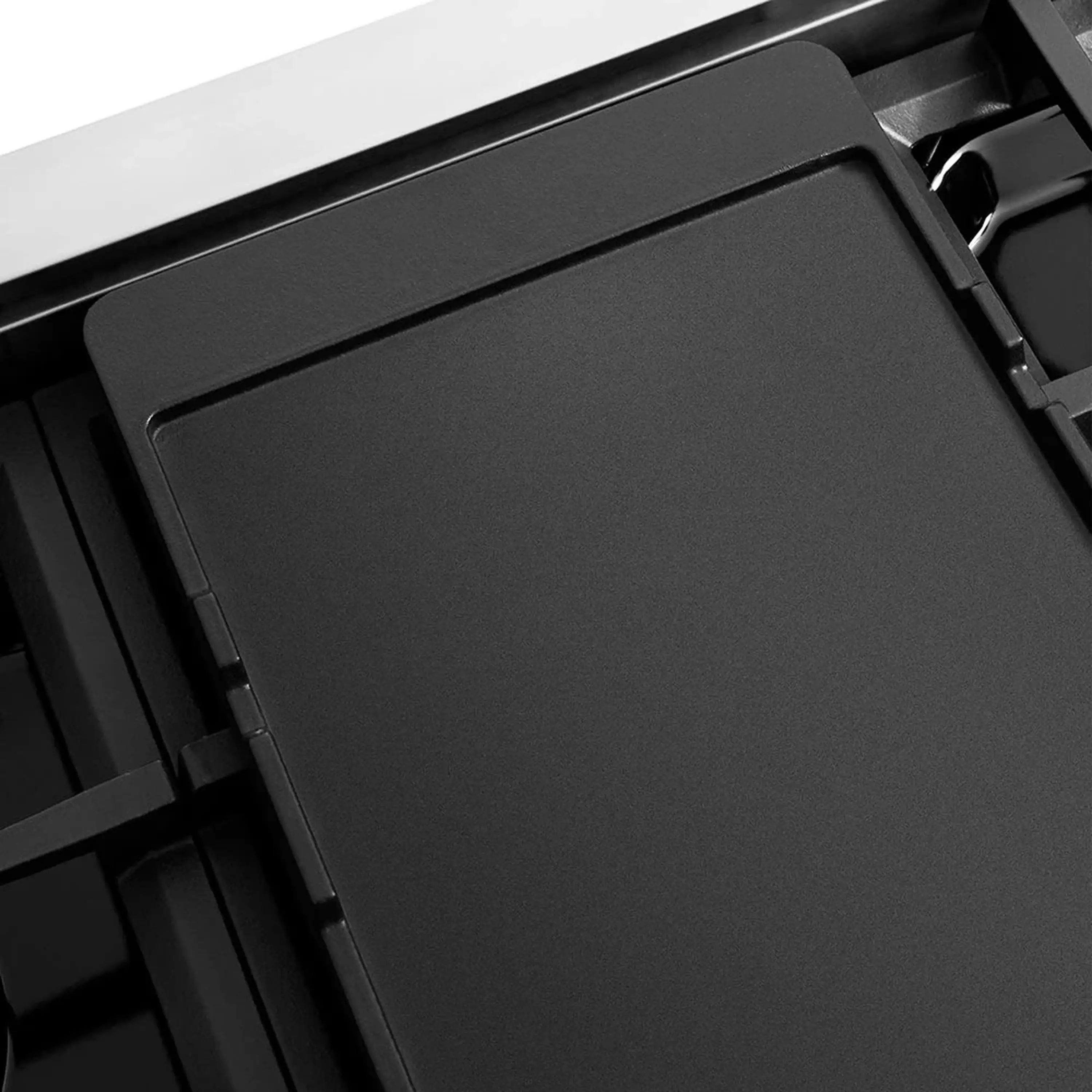 ZLINE Autograph Edition 48-Inch Paramount Gas Rangetop with 8 Burner DuoPro™ Cooktop in Stainless Steel and Champagne Bronze Accents (PSRTZ-48-CB) - Image 7