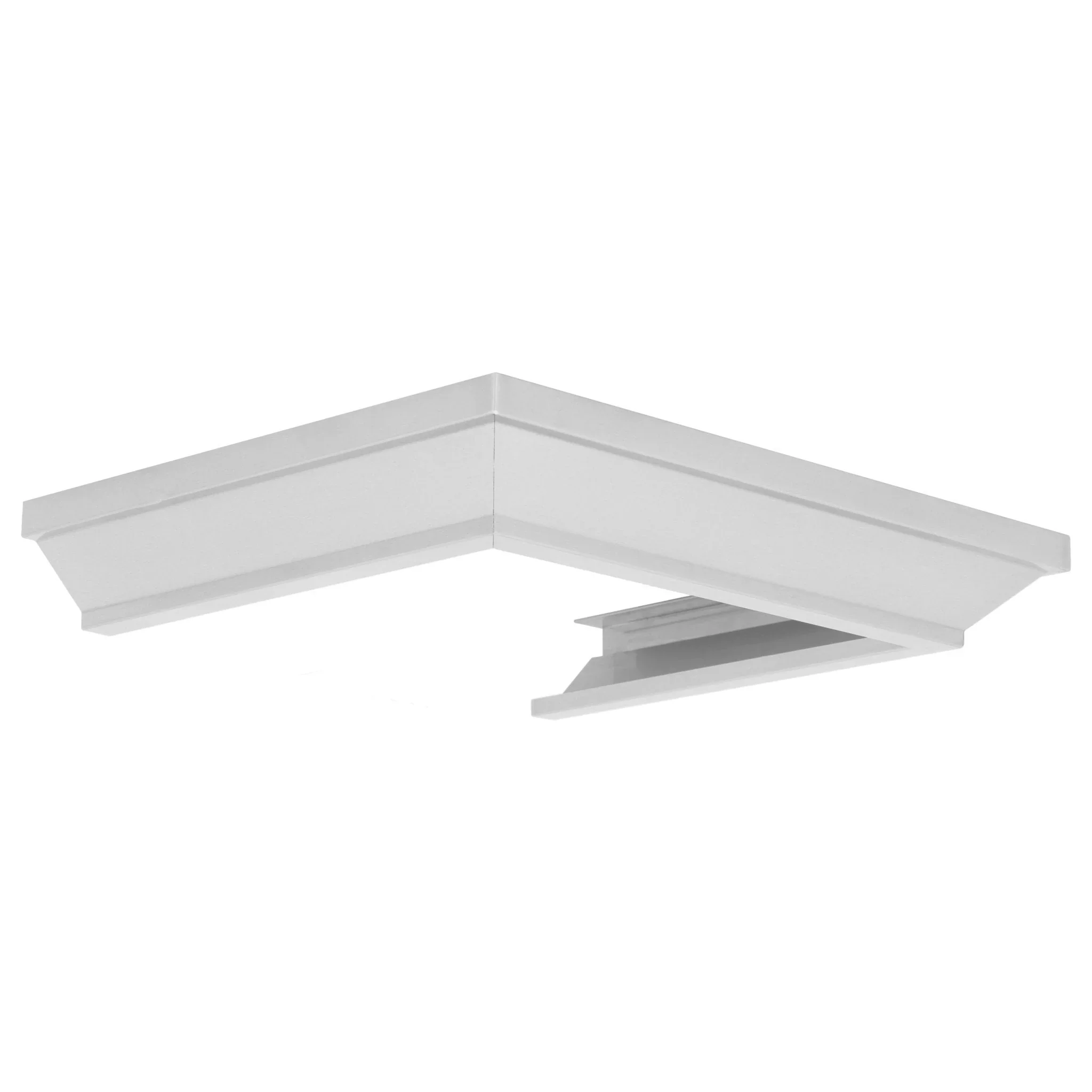 ZLINE Crown Molding Profile 2 for Wall Mount Range Hood in Stainless Steel (CM2-687-304) - Image 3