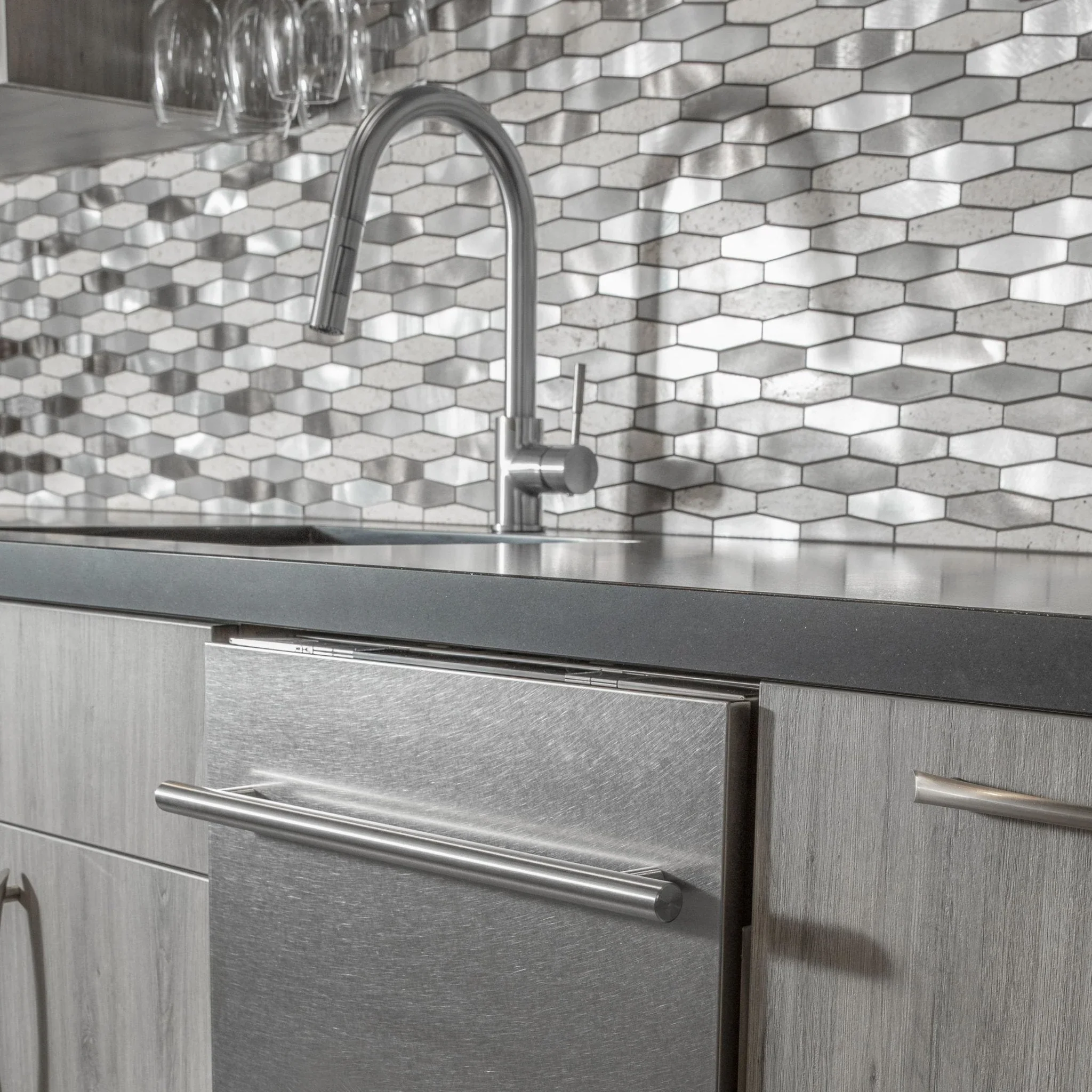 ZLINE Gemini Kitchen Faucet in Champagne Bronze (GEM-KF-CB) - Image 3