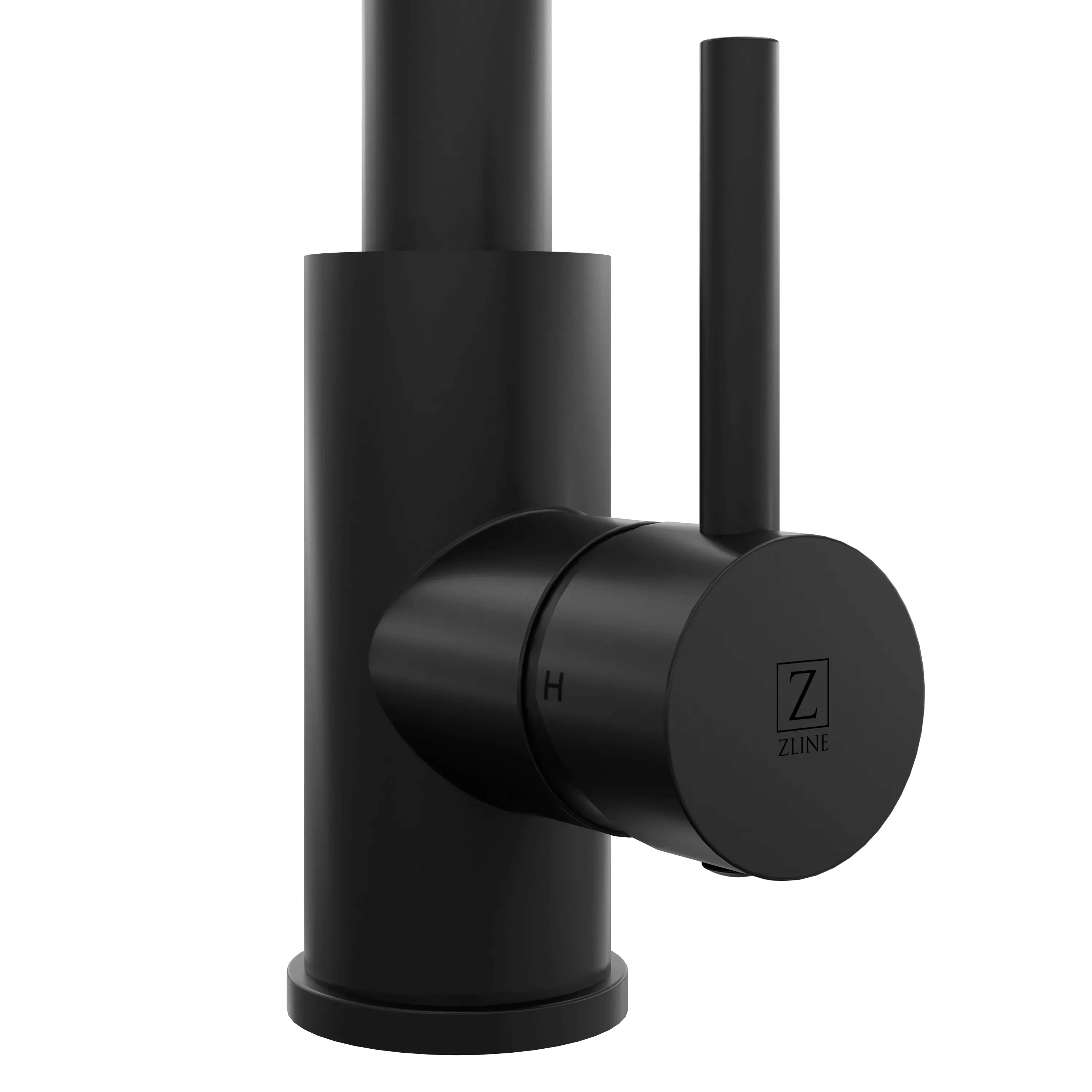 ZLINE Palisades Pull Down Single Handle Kitchen Faucet in Matte Black (RBCN1-KF-MB) - Image 10
