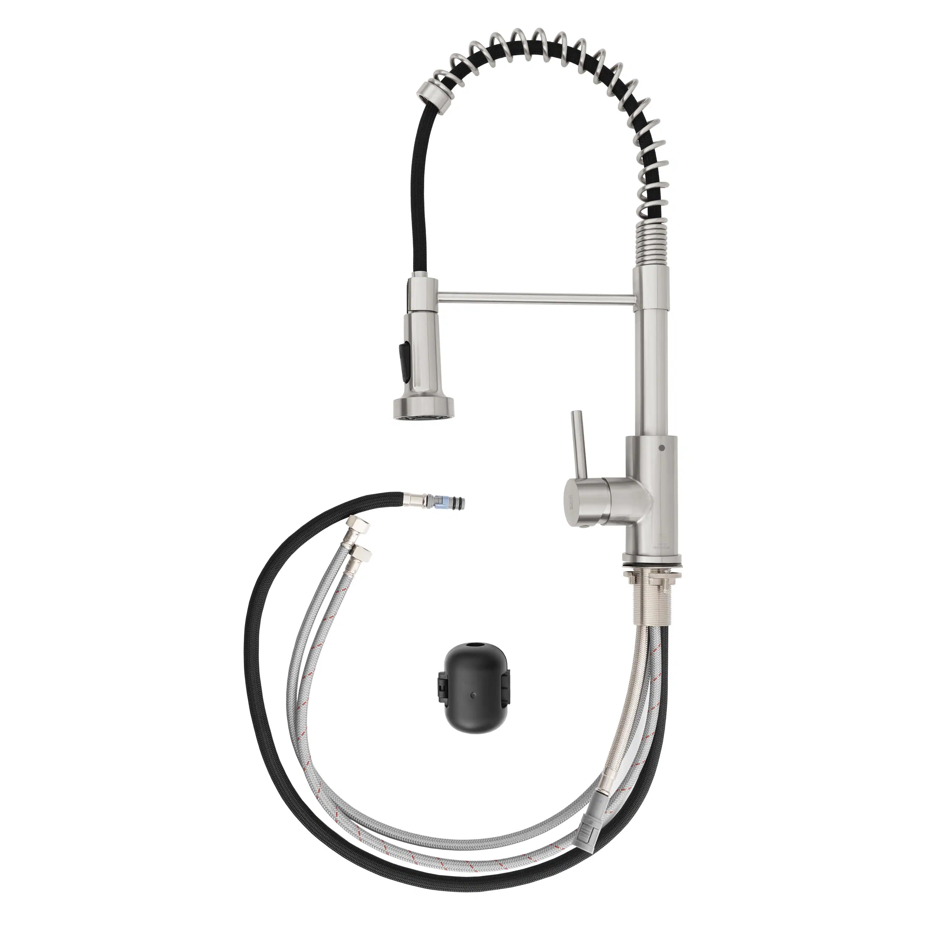 ZLINE Palisades Pull Down Spring Spray Wand Kitchen Faucet in Brushed Nickel (RBCN2-KF-BN) - Image 4