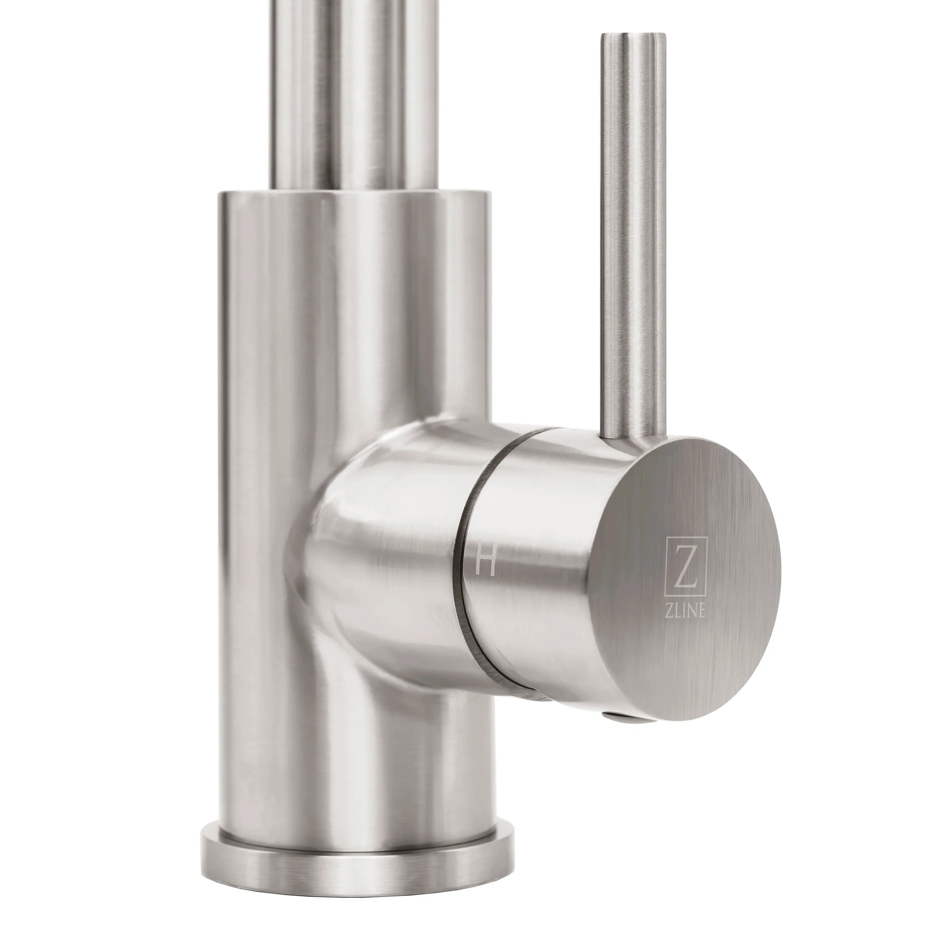 ZLINE Palisades Pull Down Spring Spray Wand Kitchen Faucet in Brushed Nickel (RBCN2-KF-BN) - Image 5