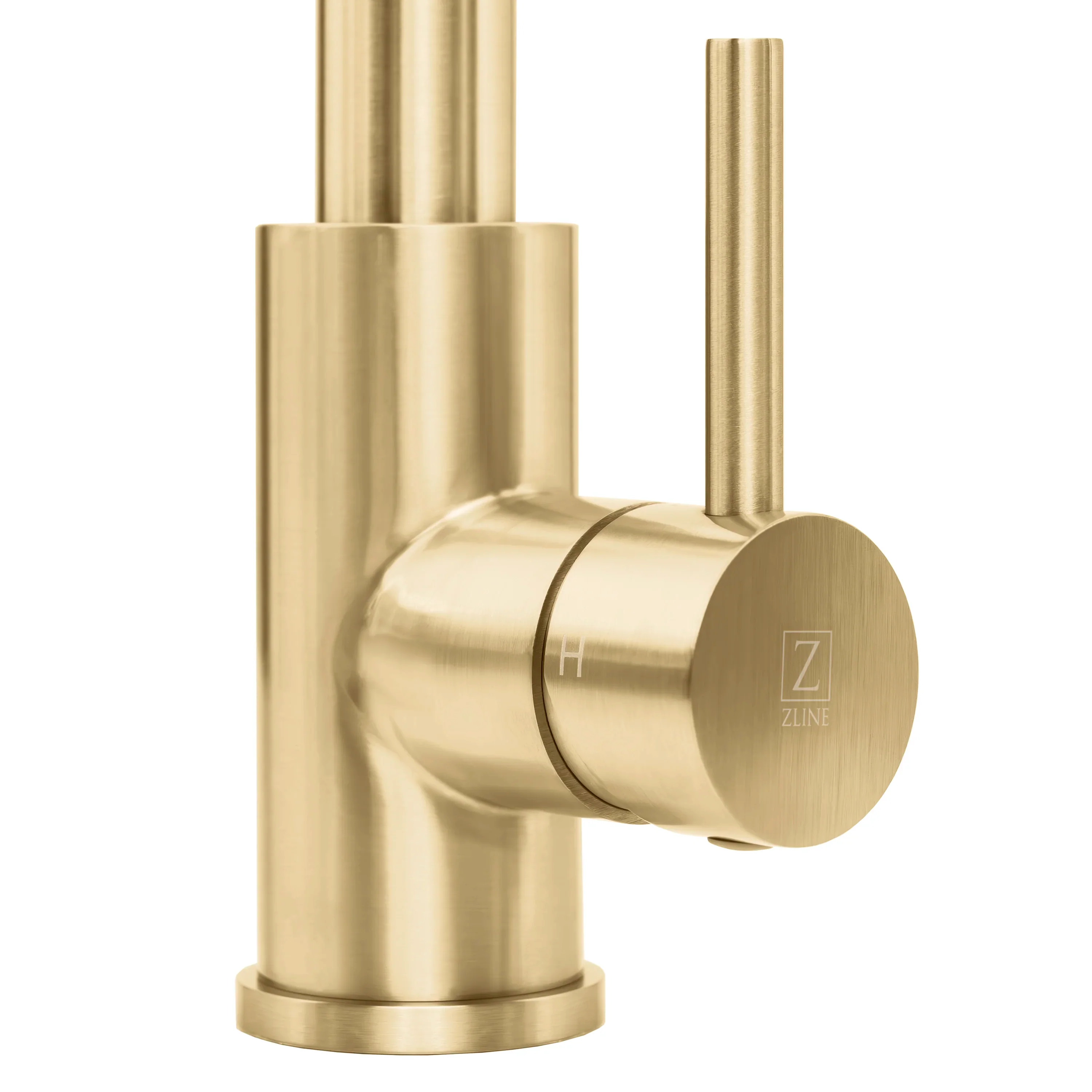 ZLINE Palisades Pull Down Spring Spray Wand Kitchen Faucet in Champagne Bronze (RBCN2-KF-CB) - Image 6