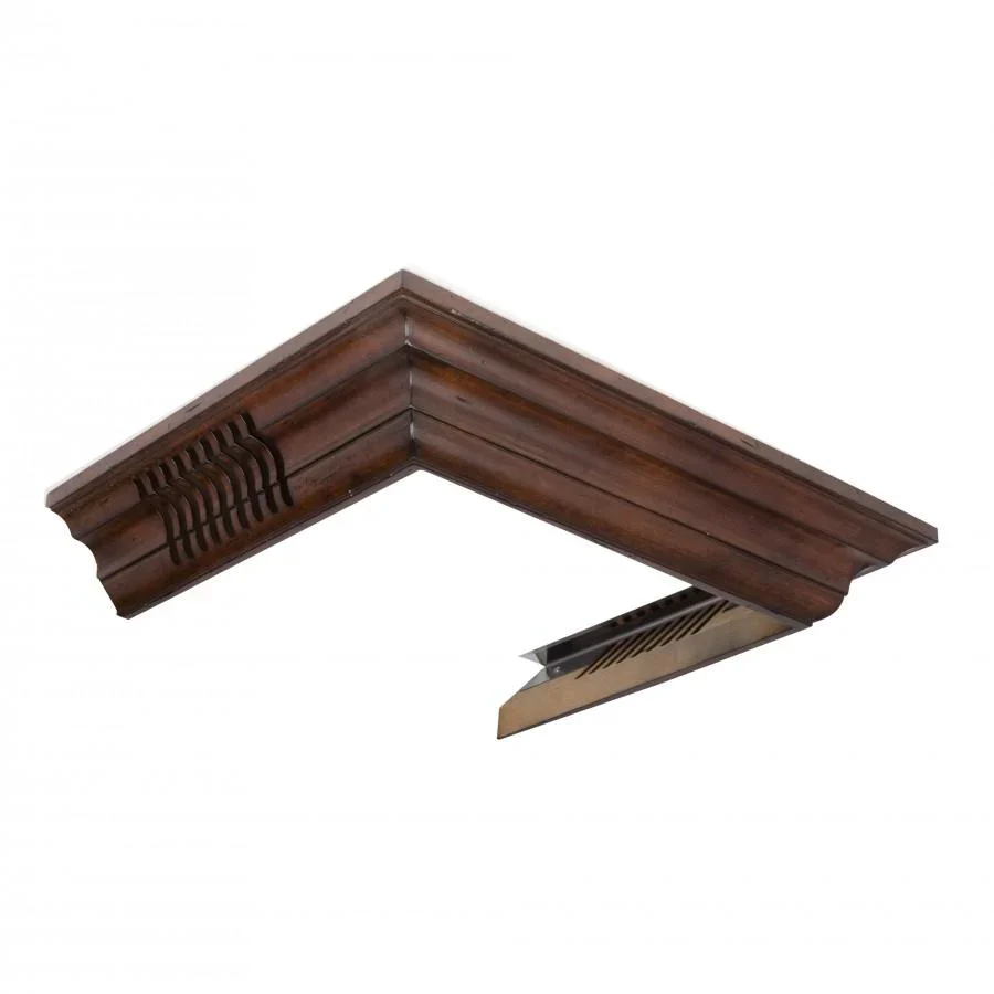 ZLINE Vented Crown Molding Profile 6 For Wooden Wall Mount Range Hood (CM6V-300W) - Image 2